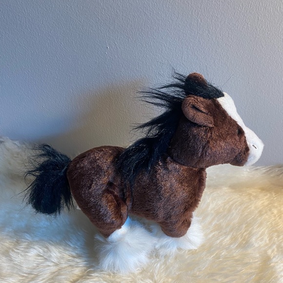 Webkinz NWT Clydesdale Horse With Code Plush - Picture 4 of 5